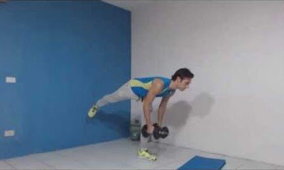 One leg – Curl alternato